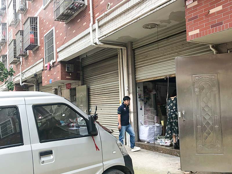 義烏　PE製袋工場