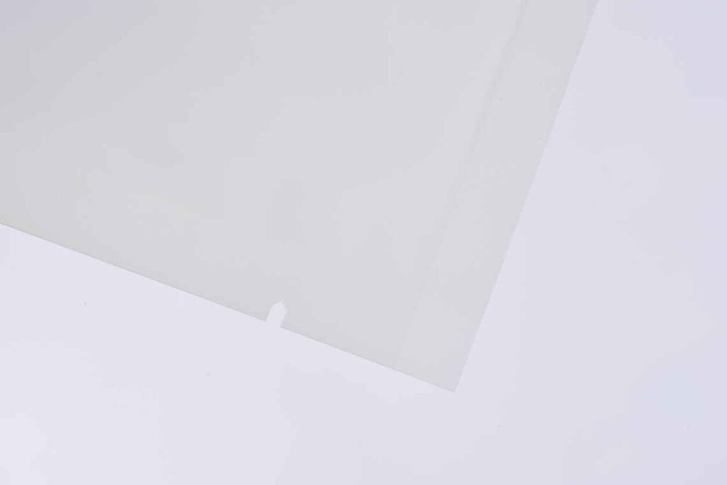 二層完全生分解性半透明フィルム