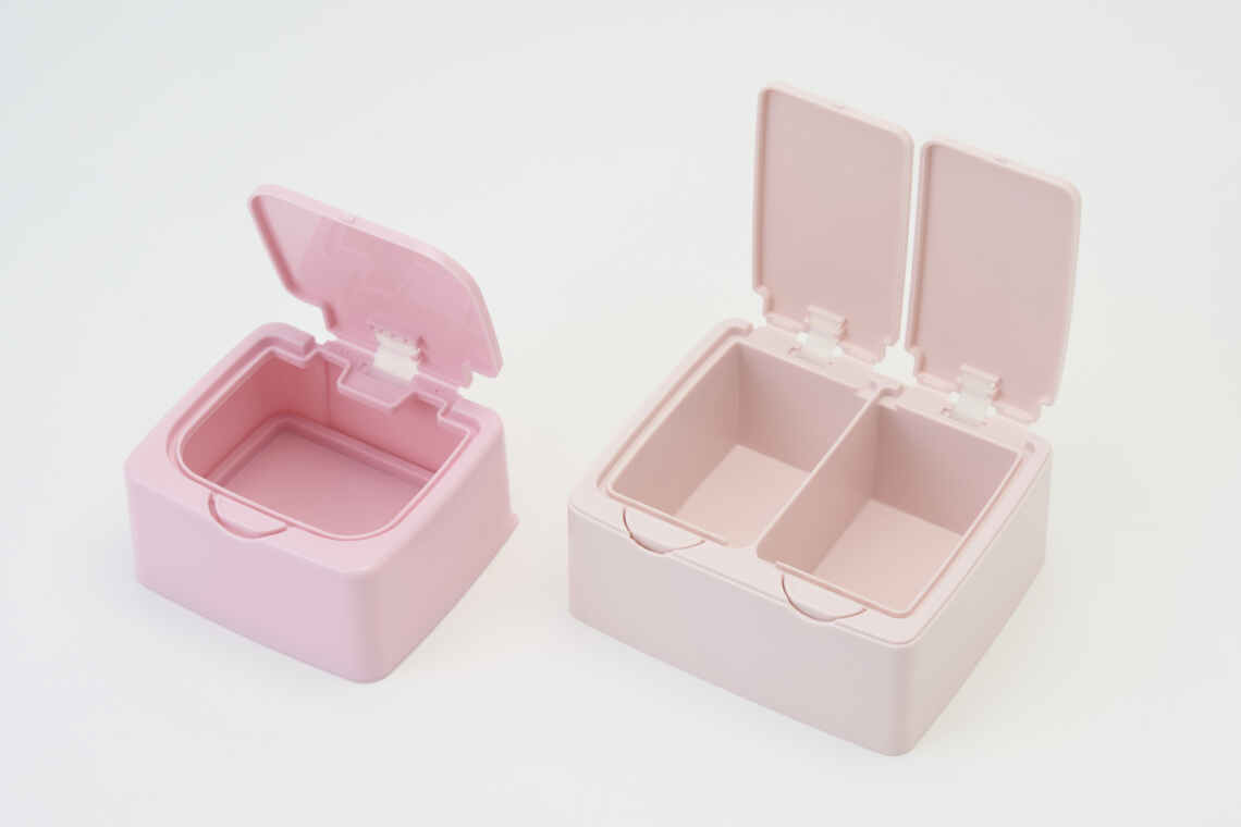 蓋付き収納ボックス/ツインルーム 蓋付き収納ボックスのOEM生産
蓋付きで衛生的