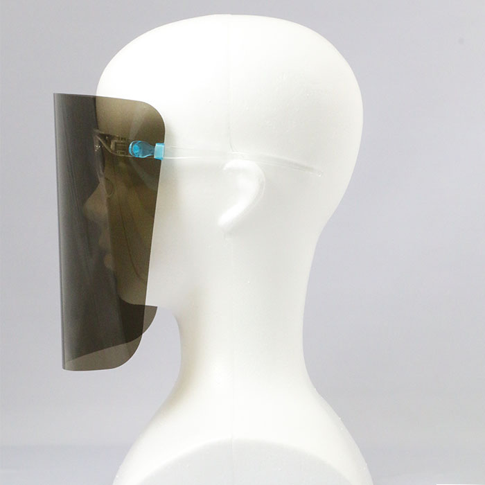 フェイスシールド・フェイスガード　メガネ型（UVカット・紫外線防止タイプ）のOEM生産